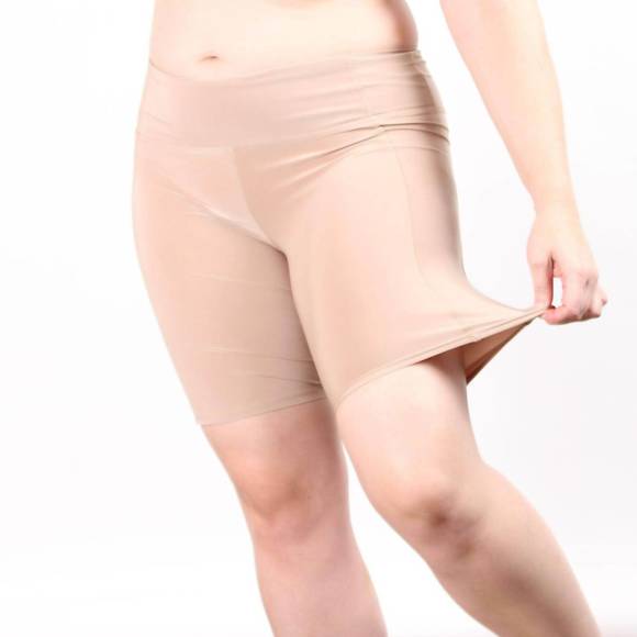 NEW UNDERSUMMERS women's boxer brief with waist pocket in beige - Picture 1 of 1